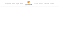 Desktop Screenshot of berthelet.com